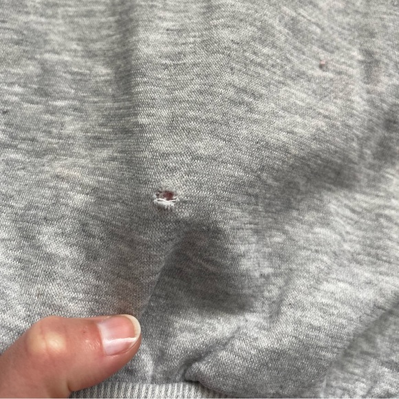 Vintage Adidas Sweatshirt Crewneck Gray Spell Out oversized crewneck Medium - Picture 6 of 11